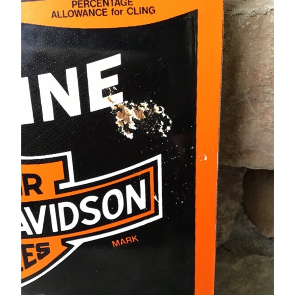 Vintage Harley Davidson Porcelain Sign - Picture 5 of 10